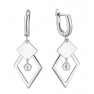 Срібні сережки-підвіски (2E22267)