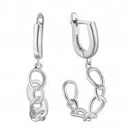 Срібні сережки-підвіски (2E30276)