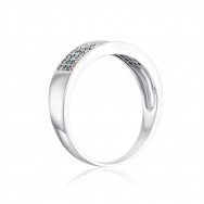 Срібна каблучка з фіанітами (OL03153A-R/12/1)