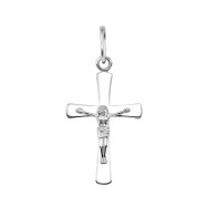 Срібний хрестик. Розп'яття Христове (30382/12/1)