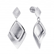 Срібні сережки-підвіски (3FME-02076-2)