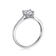 Срібна каблучка з фіанітом  3RI70775-R/12/1