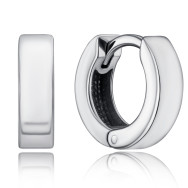 Срібні сережки-конго (41303/12/1)