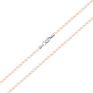 Ювелірний шнурок зі срібним замком (6223)