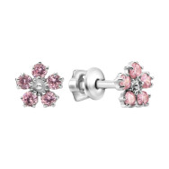 Срібні пусети з фіанітами (82904р)