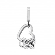 Срібна підвіска (930П.Rh)