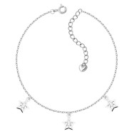 Срібний браслет з фіанітами (BR34147)