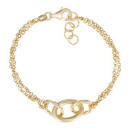 Срібний позолочений браслет (BRT  10135 G-B/20)