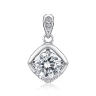 Серебряная подвеска с фианитами (SZDP01790-P/12/1)