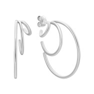 Срібні пусети (E38020)