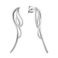 Срібні пусети (E38026)