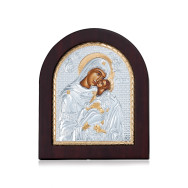 Срібна ікона Солодке Лобзання (EP3-002XAG)