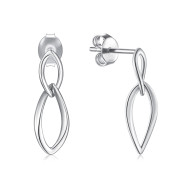 Срібні пусети  JB02834-E/12