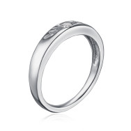 Срібна каблучка з фіанітом MR00034-1-R/12/1
