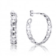 Срібні сережки-пусети (OCAXD000008-E/12)