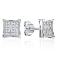 Срібні пусети з фіанітами OE00735A-E/12/1