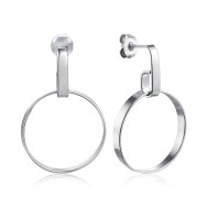 Срібні сережки ORT  8951 G-E/12