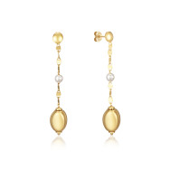  Срібні пусети з перлами ORT_8992-E/20/4778