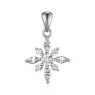 Срібна підвіска з фіанітами PE40104-P/12/1