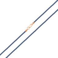 Ювелірний шнурок зі срібним замком (pk6419)