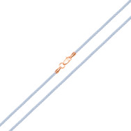 Ювелірний шнурок зі срібним замком (pk6814)