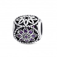 Срібна намистина шарм (84744а*)