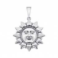 Срібна підвіска-оберіг «День-ніч». Артикул 35040/12/1