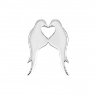 Срібна підвіска Птахи (П2/1098)