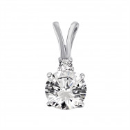 Срібна підвіска з фіанітами (3815р-CZ)