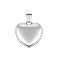 Срібна підвіска Серце (2P15775)