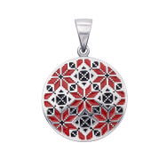 Срібна підвіска «Зірка Алатир» (с35001/к)