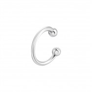 Срібна сережка-кафа (70126)