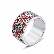 Срібна каблучка «Зірка Алатир» (00771/12/1/355)