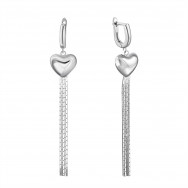 Срібні сережки-підвіски (2E13311)