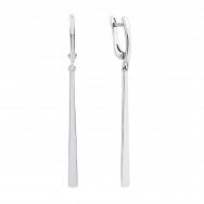 Срібні сережки-підвіски (920139)