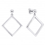 Срібні сережки-підвіски (СП477.1с)