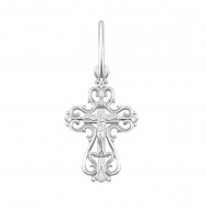 Срібний хрестик. Розп'яття Христове (3495-Р)