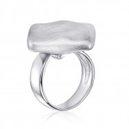 Срібна каблучка без вставки. (5AG0047G-R/12)