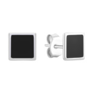 Срібні пусети з емаллю (SZDE19487)