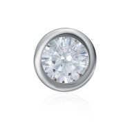 Срібна підвіска з фіанітом (SZDN08790-P/12/1)