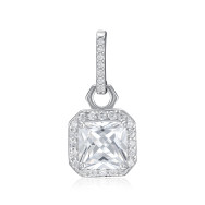 Срібна підвіска з фіанітами (SZDN08795-P/12/1)