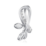 Срібна підвіска з фіанітами SZDP00362-P/12/1