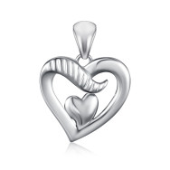 Срібна підвіска SZDP00371-P/12