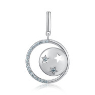 Серебряная подвеска с фианитами SZDP00436-P/12/1