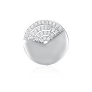 Срібна підвіска з фіанітами (SZDP00578-P/12/1)