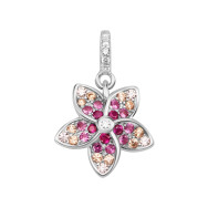 Срібна підвіска Квітка з фіанітами (SZDP03645)