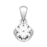 Срібна підвіска з фіанітом (SZDP03740)
