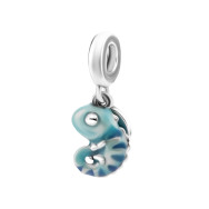 Срібна намистина шарм з емаллю (SZDP04727)