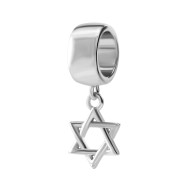 Срібна підвіска шарм Зірка Давида (SZDP04795)