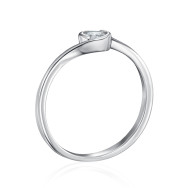 Срібна каблучка з фіанітом (SZDR09727-R/12/1)